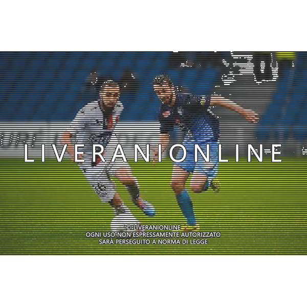 Fouad CHAFIK / Alexandre BONNET - 12.12.2014 - Le Havre / Laval - 17eme journee de Ligue 2 Photo : Fred Porcu / Icon Sport /Agenzia Aldo Liverani sas - ITALY ONLY - EDITORIAL USE ONLY