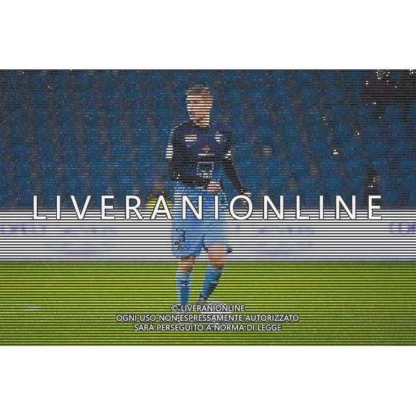 Maxime LE MARCHAND - 12.12.2014 - Le Havre / Laval - 17eme journee de Ligue 2 Photo : Fred Porcu / Icon Sport /Agenzia Aldo Liverani sas - ITALY ONLY - EDITORIAL USE ONLY