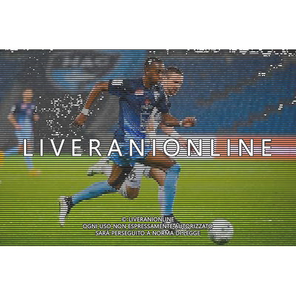 Moussa SAO / Anthony GONCALVES - 12.12.2014 - Le Havre / Laval - 17eme journee de Ligue 2 Photo : Fred Porcu / Icon Sport /Agenzia Aldo Liverani sas - ITALY ONLY - EDITORIAL USE ONLY
