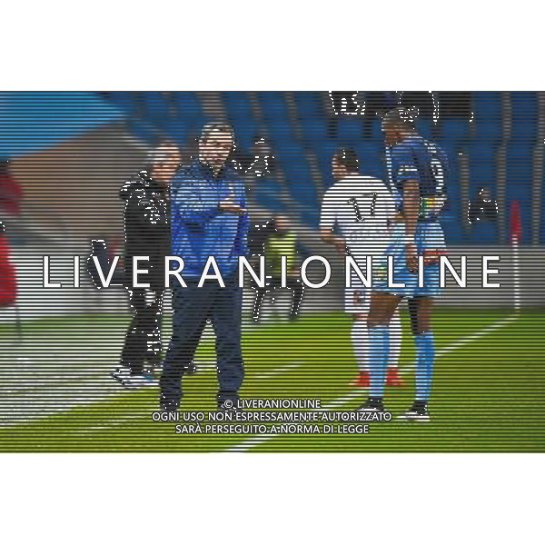 Philippe BIZEUL / Moussa SAO - 12.12.2014 - Le Havre / Laval - 17eme journee de Ligue 2 Photo : Fred Porcu / Icon Sport /Agenzia Aldo Liverani sas - ITALY ONLY - EDITORIAL USE ONLY