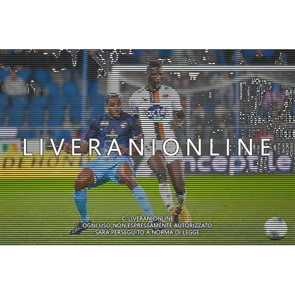 Steven FORTES / Sehrou GUIRASSY - 12.12.2014 - Le Havre / Laval - 17eme journee de Ligue 2 Photo : Fred Porcu / Icon Sport /Agenzia Aldo Liverani sas - ITALY ONLY - EDITORIAL USE ONLY