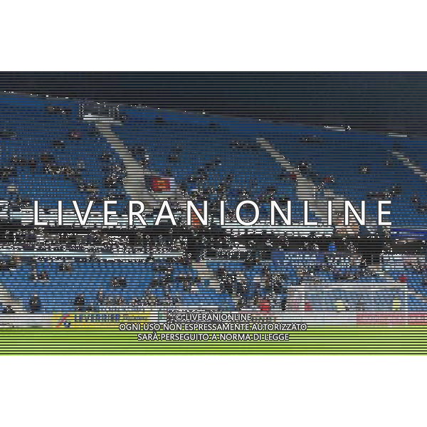 Supporters Le Havre - 12.12.2014 - Le Havre / Laval - 17eme journee de Ligue 2 Photo : Fred Porcu / Icon Sport /Agenzia Aldo Liverani sas - ITALY ONLY - EDITORIAL USE ONLY