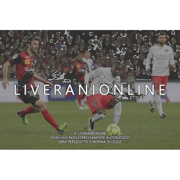 Blaise MATUIDI - 14.12.2014 - Guingamp / Paris Saint Germain - 18eme journee de Ligue 1 Photo : Vincent Michel / Icon Sport /Agenzia Aldo Liverani sas - ITALY ONLY - EDITORIAL USE ONLY