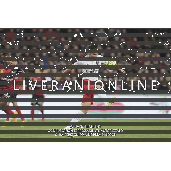 Edinson CAVANI - 14.12.2014 - Guingamp / Paris Saint Germain - 18eme journee de Ligue 1 Photo : Vincent Michel / Icon Sport /Agenzia Aldo Liverani sas - ITALY ONLY - EDITORIAL USE ONLY