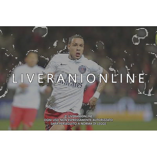 Gregory VAN DER WIEL - 14.12.2014 - Guingamp / Paris Saint Germain - 18eme journee de Ligue 1 Photo : Vincent Michel / Icon Sport /Agenzia Aldo Liverani sas - ITALY ONLY - EDITORIAL USE ONLY