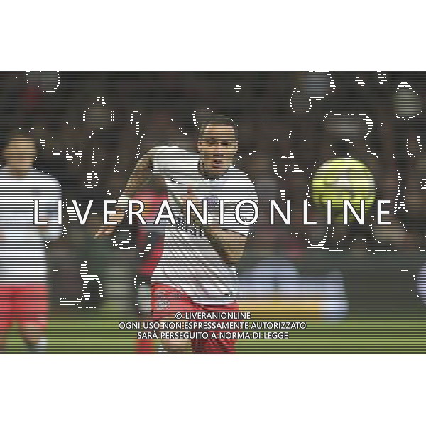Gregory VAN DER WIEL - 14.12.2014 - Guingamp / Paris Saint Germain - 18eme journee de Ligue 1 Photo : Vincent Michel / Icon Sport /Agenzia Aldo Liverani sas - ITALY ONLY - EDITORIAL USE ONLY