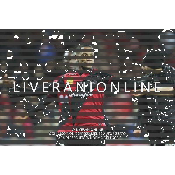 Joie Guingamp - Claudio BEAUVUE - 14.12.2014 - Guingamp / Paris Saint Germain - 18eme journee de Ligue 1 Photo : Vincent Michel / Icon Sport /Agenzia Aldo Liverani sas - ITALY ONLY - EDITORIAL USE ONLY