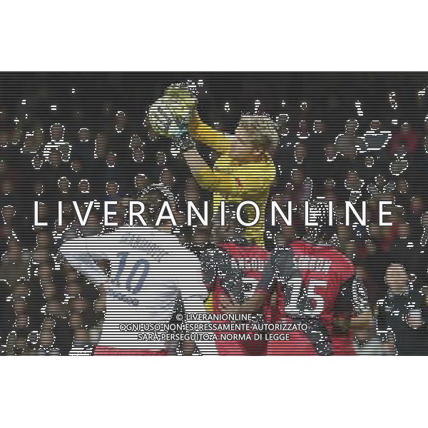 Jonas LOSSL - 14.12.2014 - Guingamp / Paris Saint Germain - 18eme journee de Ligue 1 Photo : Vincent Michel / Icon Sport /Agenzia Aldo Liverani sas - ITALY ONLY - EDITORIAL USE ONLY