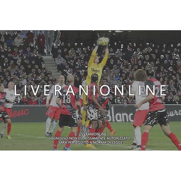 Jonas LOSSL - 14.12.2014 - Guingamp / Paris Saint Germain - 18eme journee de Ligue 1 Photo : Vincent Michel / Icon Sport /Agenzia Aldo Liverani sas - ITALY ONLY - EDITORIAL USE ONLY