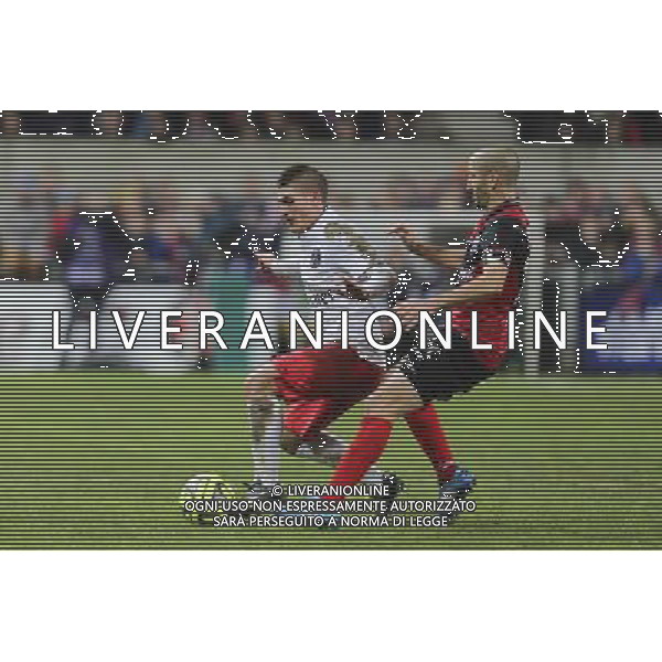 Marco VERRATTI / LIONEL MATHIS - 14.12.2014 - Guingamp / Paris Saint Germain - 18eme journee de Ligue 1 Photo : Vincent Michel / Icon Sport /Agenzia Aldo Liverani sas - ITALY ONLY - EDITORIAL USE ONLY