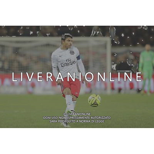 Thiago SILVA - 14.12.2014 - Guingamp / Paris Saint Germain - 18eme journee de Ligue 1 Photo : Vincent Michel / Icon Sport /Agenzia Aldo Liverani sas - ITALY ONLY - EDITORIAL USE ONLY