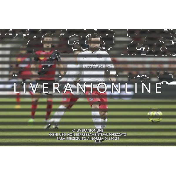 Yohan CABAYE - 14.12.2014 - Guingamp / Paris Saint Germain - 18eme journee de Ligue 1 Photo : Vincent Michel / Icon Sport /Agenzia Aldo Liverani sas - ITALY ONLY - EDITORIAL USE ONLY