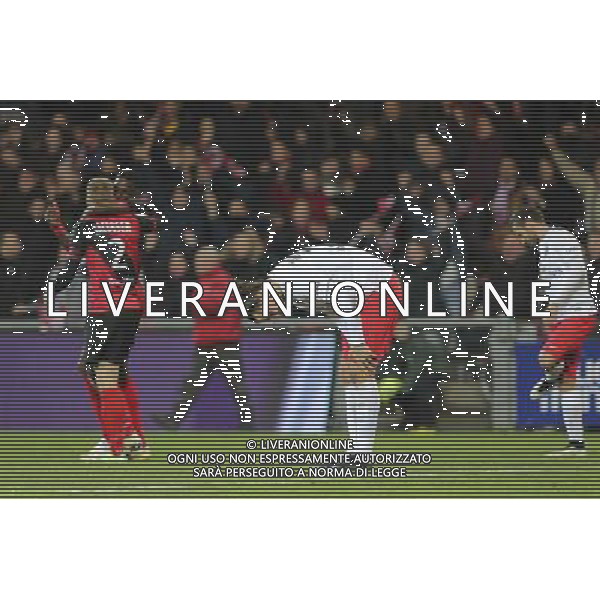 Zlatan IBRAHIMOVIC - 14.12.2014 - Guingamp / Paris Saint Germain - 18eme journee de Ligue 1 Photo : Vincent Michel / Icon Sport /Agenzia Aldo Liverani sas - ITALY ONLY - EDITORIAL USE ONLY