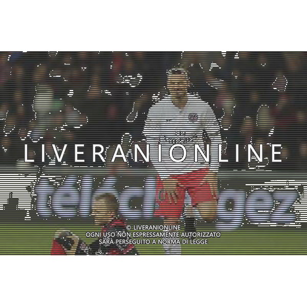Zlatan IBRAHIMOVIC - 14.12.2014 - Guingamp / Paris Saint Germain - 18eme journee de Ligue 1 Photo : Vincent Michel / Icon Sport /Agenzia Aldo Liverani sas - ITALY ONLY - EDITORIAL USE ONLY