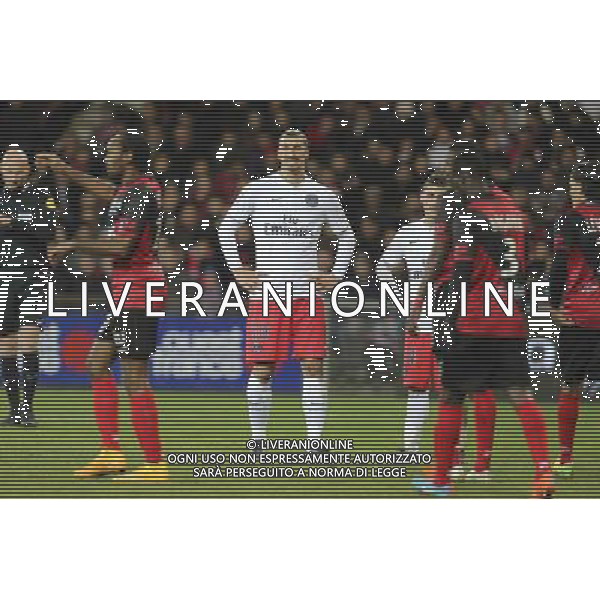 Zlatan IBRAHIMOVIC - 14.12.2014 - Guingamp / Paris Saint Germain - 18eme journee de Ligue 1 Photo : Vincent Michel / Icon Sport /Agenzia Aldo Liverani sas - ITALY ONLY - EDITORIAL USE ONLY