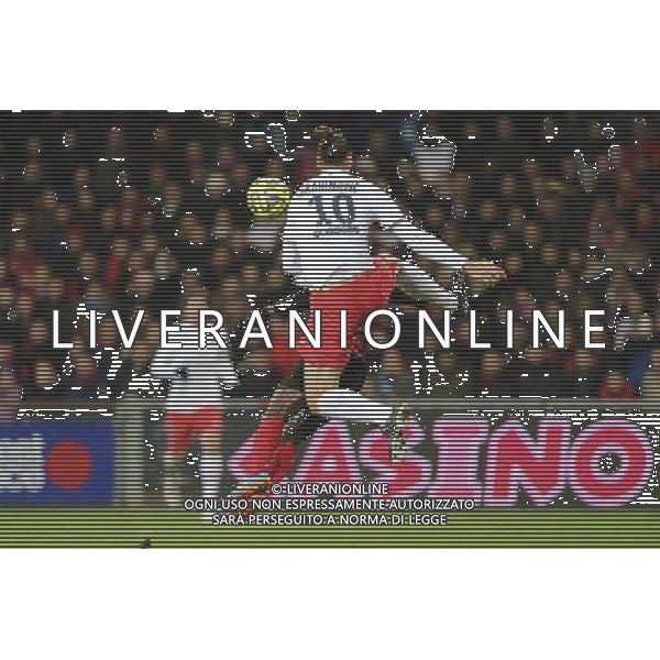 Zlatan IBRAHIMOVIC - 14.12.2014 - Guingamp / Paris Saint Germain - 18eme journee de Ligue 1 Photo : Vincent Michel / Icon Sport /Agenzia Aldo Liverani sas - ITALY ONLY - EDITORIAL USE ONLY
