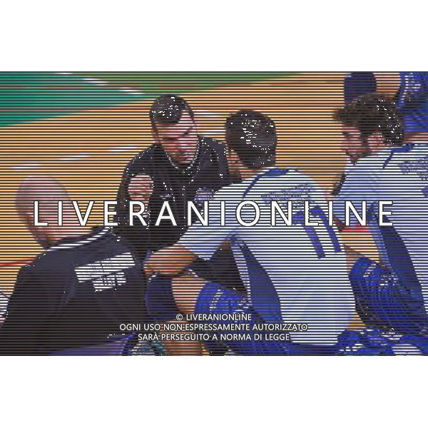 Loic LE MARREC / Franck LAFITTE - 13.12.2014 - Tourcoing / Montpellier - 11eme journee de Ligue A Photo : Dave Winter / Icon Sport *** Local Caption *** /Agenzia Aldo Liverani sas - ITALY ONLY - EDITORIAL USE ONLY *** Local Caption *** /Agenzia Aldo Liverani sas - ITALY ONLY - EDITORIAL USE ONLY