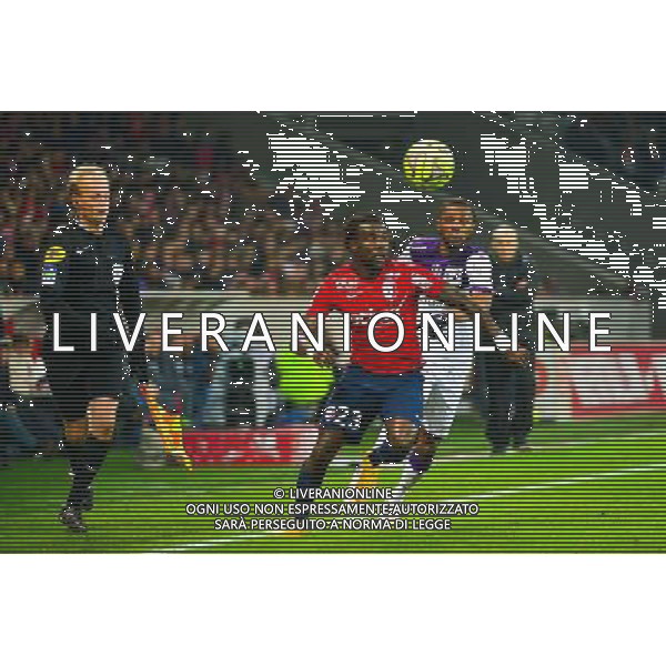 Pape SOUARE / Jean Daniel AKPA AKPRO - 14.12.2014 - Lille / Toulouse - 18eme journee de Ligue1 Photo : Dave Winter / Icon Sport /Agenzia Aldo Liverani sas - ITALY ONLY - EDITORIAL USE ONLY