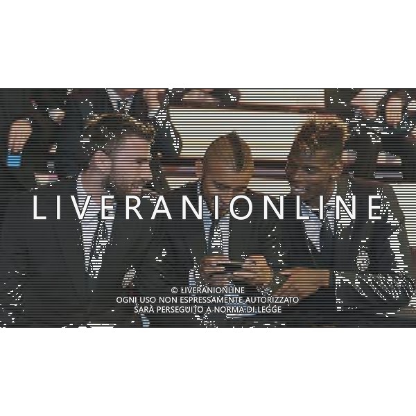 Gran Gala\' del Calcio AIC 2014 Milano - 15.12.2014 Nella Foto andrea barzagli- arturo vidal-paul pogba /Ph.Vitez-Ag. Aldo Liverani