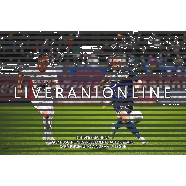 Anthony MARIN / Ghislain GIMBERT - 15.12.2014 - Troyes / Nimes - 17e journee Ligue 2 Photo : Fred Porcu / Icon Sport AG ALDO LIVERANI SAS ONLY ITALY