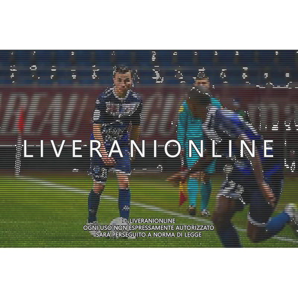 Karim AZAMOUM - 15.12.2014 - Troyes / Nimes - 17e journee Ligue 2 Photo : Fred Porcu / Icon Sport AG ALDO LIVERANI SAS ONLY ITALY