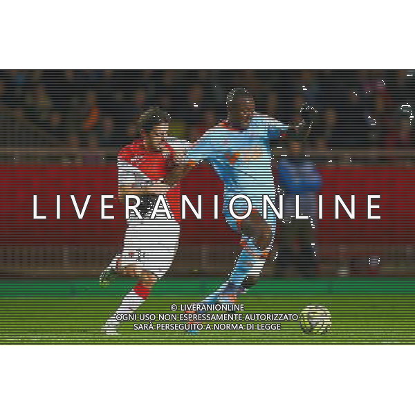 Gilbert Imbula / Bernado Silva - 14.12.2014 - Monaco / Marseille - 18eme journee de Ligue1 Photo : Manu Blondeau / Icon Sport *** Local Caption *** AG ALDO LIVERANI SAS ONLY ITALY *** Local Caption *** AG ALDO LIVERANI SAS ONLY ITALY