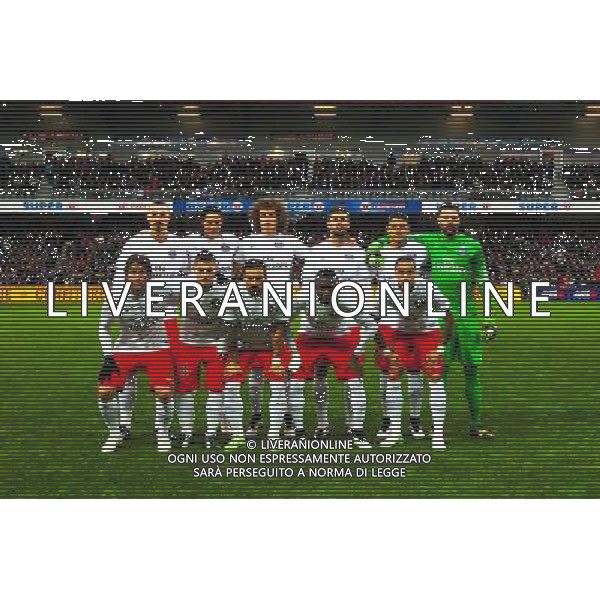 Equipe Paris Saint Germain - 14.12.2014 - Guingamp / PSG - 18eme journee de Ligue1 Photo : Philippe Lebrech / Icon Sport *** Local Caption *** AG ALDO LIVERANI SAS ONLY ITALY *** Local Caption *** AG ALDO LIVERANI SAS ONLY ITALY