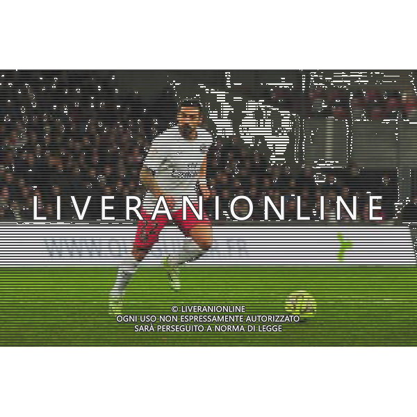 Ezequiel Lavezzi - 14.12.2014 - Guingamp / PSG - 18eme journee de Ligue1 Photo : Philippe Lebrech / Icon Sport *** Local Caption *** AG ALDO LIVERANI SAS ONLY ITALY *** Local Caption *** AG ALDO LIVERANI SAS ONLY ITALY
