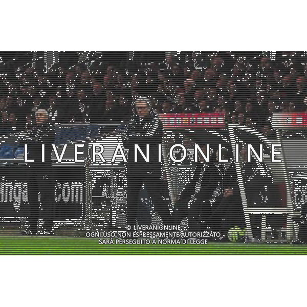 Laurent Blanc - 14.12.2014 - Guingamp / PSG - 18eme journee de Ligue1 Photo : Philippe Lebrech / Icon Sport *** Local Caption *** AG ALDO LIVERANI SAS ONLY ITALY *** Local Caption *** AG ALDO LIVERANI SAS ONLY ITALY