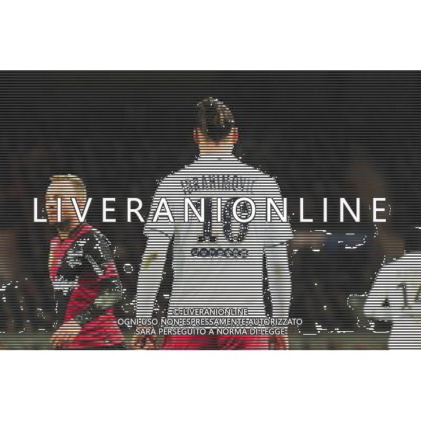 Zlatan Ibrahimovic - 14.12.2014 - Guingamp / PSG - 18eme journee de Ligue1 Photo : Philippe Lebrech / Icon Sport *** Local Caption *** AG ALDO LIVERANI SAS ONLY ITALY *** Local Caption *** AG ALDO LIVERANI SAS ONLY ITALY