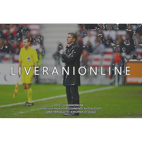 Claude Puel - 14.12.2014 - Nice / Saint Etienne - 18eme journee de Ligue1 Photo : Manu Blondeau / Icon Sport AG ALDO LIVERANI SAS ONLY ITALY *** Local Caption ***