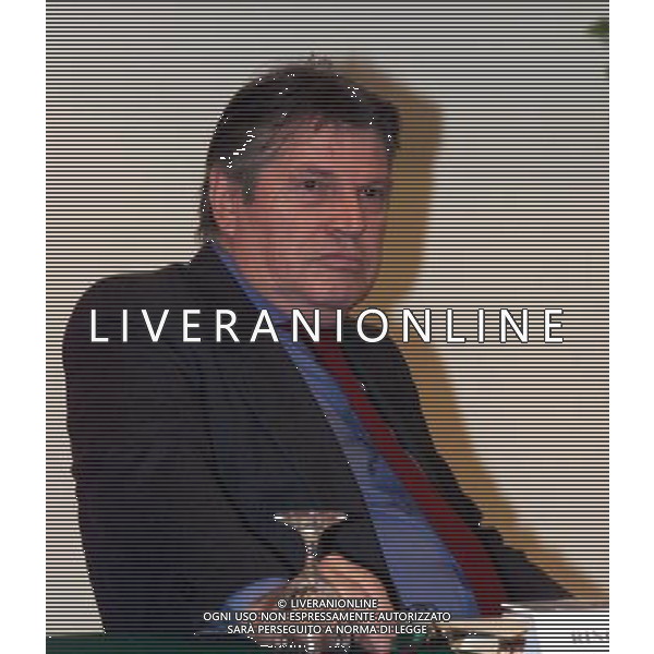 ARCHIVIO ALDO LIVERANO NELLA FOTO RINO TOMMASI GIORNALISTA SPORTIVO AGENZIA ALDO LIVERANI