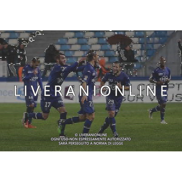 Joie Caen - 16.12.2014 - Bastia / Caen - Coupe de la Ligue - Photo : Michel Maestracci / Icon Sport /Agenzia Aldo Liverani sas - ITALY ONLY - EDITORIAL USE ONLY