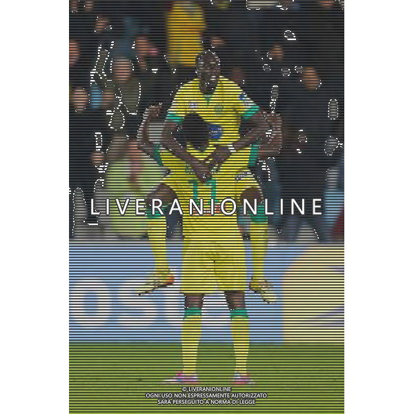 Joie Ismael BANGOURA - 16.12.2014 - Nantes / Metz - Coupe de la Ligue - Photo : Vincent Michel / Icon Sport /Agenzia Aldo Liverani sas - ITALY ONLY - EDITORIAL USE ONLY