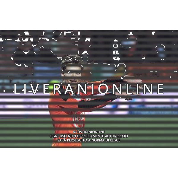 Joie Benjamin Jeannot - 13.12.2014 - Lorient / Metz - 18eme journee de Ligue1 Photo : Philippe Lebrech / Icon Sport *** Local Caption *** /AGENZIA ALDO LIVERANI SAS - ITALY ONLY - EDITORIAL USE ONLY *** Local Caption *** /AGENZIA ALDO LIVERANI SAS - ITALY ONLY - EDITORIAL USE ONLY
