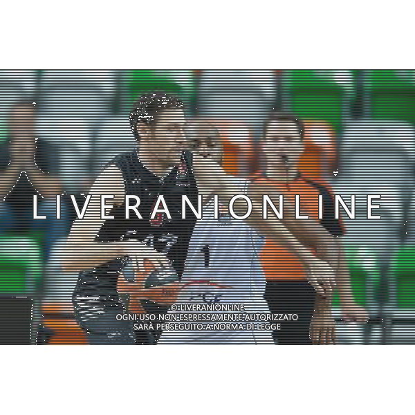 18.12.2014 LUBIN KOSZYKOWKA MEZCZYZN EUROLIGA SEZON 2014/2015 BASKETBALL MEN TURKISH AIRLINES EUROLEAGUE SEASON 2014/2015 PGE TUROW ZGORZELEC - EA7 EMPORIO ARMANI MILAN N/Z ANGELO GIGLI FOT PAWEL ANDRACHIEWICZ / PRESSFOCUS/NEWSPIX.PL --- Newspix.pl --- Newspix.pl /AGENZIA ALDO LIVERANI SAS - ITALY ONLY - EDITORIAL USE ONLY - PGE Turow Zgorzelec-EA7 Emporio Armani Milano decima giornata della prima fase dell\'Eurolega di basket 2014-15 *** Local Caption *** www.newspix.pl mail us: info@newspix.pl call us: 0048 022 23 22 222 --- Polish Picture Agency by Ringier Axel Springer Poland