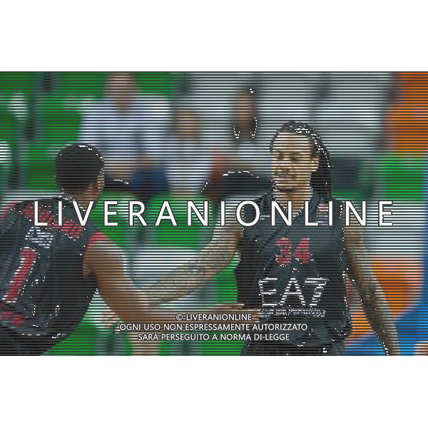18.12.2014 LUBIN KOSZYKOWKA MEZCZYZN EUROLIGA SEZON 2014/2015 BASKETBALL MEN TURKISH AIRLINES EUROLEAGUE SEASON 2014/2015 PGE TUROW ZGORZELEC - EA7 EMPORIO ARMANI MILAN N/Z RADOSC DAVID MOSS FOT PAWEL ANDRACHIEWICZ / PRESSFOCUS/NEWSPIX.PL --- Newspix.pl --- Newspix.pl /AGENZIA ALDO LIVERANI SAS - ITALY ONLY - EDITORIAL USE ONLY - PGE Turow Zgorzelec-EA7 Emporio Armani Milano decima giornata della prima fase dell\'Eurolega di basket 2014-15 *** Local Caption *** www.newspix.pl mail us: info@newspix.pl call us: 0048 022 23 22 222 --- Polish Picture Agency by Ringier Axel Springer Poland