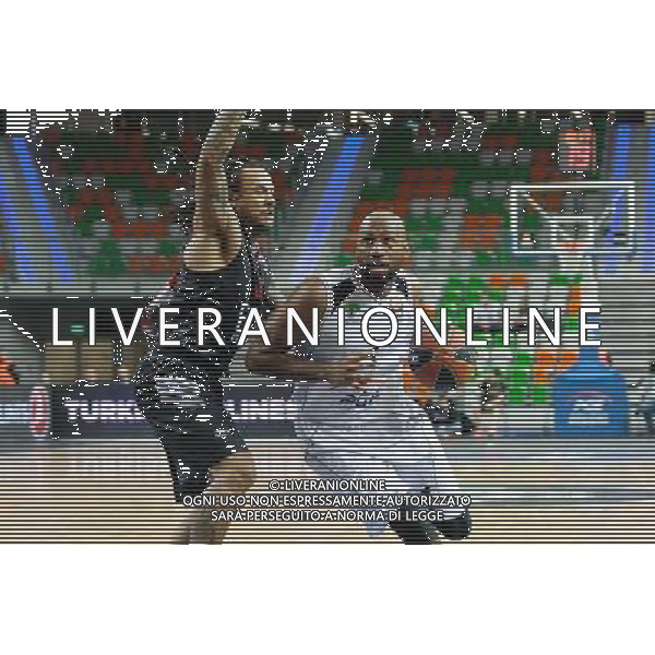 18.12.2014 LUBIN KOSZYKOWKA MEZCZYZN EUROLIGA SEZON 2014/2015 BASKETBALL MEN TURKISH AIRLINES EUROLEAGUE SEASON 2014/2015 PGE TUROW ZGORZELEC - EA7 EMPORIO ARMANI MILAN N/Z DAVID MOSS, MARDY COLLINS FOT PAWEL ANDRACHIEWICZ / PRESSFOCUS/NEWSPIX.PL --- Newspix.pl --- Newspix.pl /AGENZIA ALDO LIVERANI SAS - ITALY ONLY - EDITORIAL USE ONLY - PGE Turow Zgorzelec-EA7 Emporio Armani Milano decima giornata della prima fase dell\'Eurolega di basket 2014-15 *** Local Caption *** www.newspix.pl mail us: info@newspix.pl call us: 0048 022 23 22 222 --- Polish Picture Agency by Ringier Axel Springer Poland