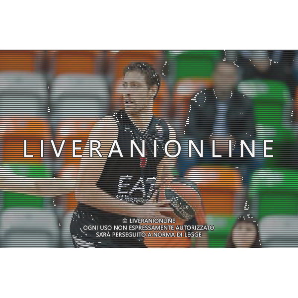 18.12.2014 LUBIN KOSZYKOWKA MEZCZYZN EUROLIGA SEZON 2014/2015 BASKETBALL MEN TURKISH AIRLINES EUROLEAGUE SEASON 2014/2015 PGE TUROW ZGORZELEC - EA7 EMPORIO ARMANI MILAN N/Z ANGELO GIGLI FOT PAWEL ANDRACHIEWICZ / PRESSFOCUS/NEWSPIX.PL --- Newspix.pl --- Newspix.pl /AGENZIA ALDO LIVERANI SAS - ITALY ONLY - EDITORIAL USE ONLY - PGE Turow Zgorzelec-EA7 Emporio Armani Milano decima giornata della prima fase dell\'Eurolega di basket 2014-15 *** Local Caption *** www.newspix.pl mail us: info@newspix.pl call us: 0048 022 23 22 222 --- Polish Picture Agency by Ringier Axel Springer Poland