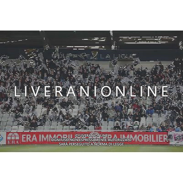 Supporters Ajaccio - 17.12.2014 - Ajaccio / Paris Saint Germain - Coupe de la ligue - Photo : Jean Pierre Belzit / Icon Sport /AGENZIA ALDO LIVERANI SAS - ITALY ONLY - EDITORIAL USE ONLY