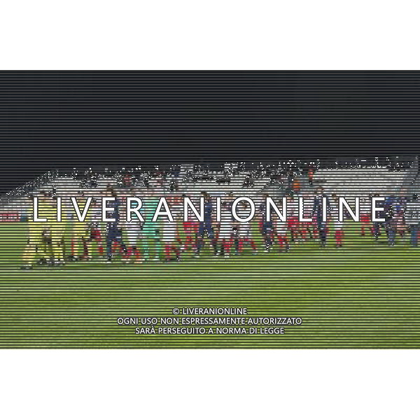 Illustration Entree - 17.12.2014 - Ajaccio / Paris Saint Germain - Coupe de la ligue - Photo : Jean Pierre Belzit / Icon Sport /AGENZIA ALDO LIVERANI SAS - ITALY ONLY - EDITORIAL USE ONLY