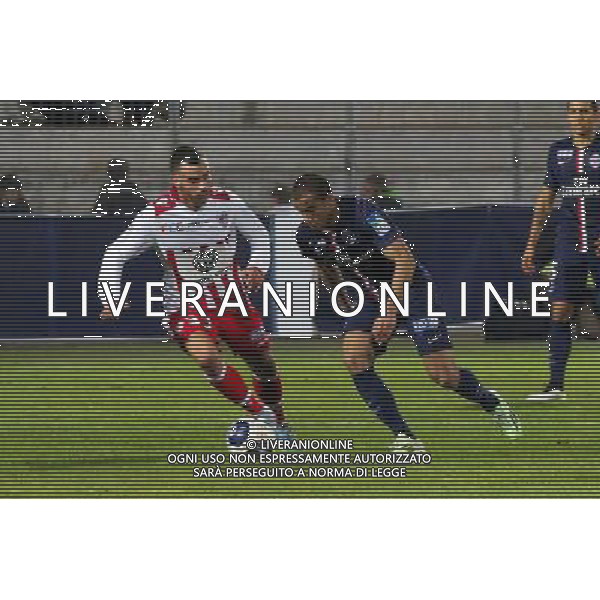 Lucas MOURA - 17.12.2014 - Ajaccio / Paris Saint Germain - Coupe de la ligue - Photo : Jean Pierre Belzit / Icon Sport /AGENZIA ALDO LIVERANI SAS - ITALY ONLY - EDITORIAL USE ONLY