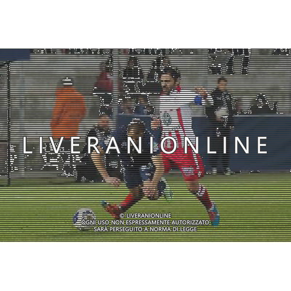 Lucas MOURA / Johan CAVALLI - 17.12.2014 - Ajaccio / Paris Saint Germain - Coupe de la ligue - Photo : Jean Pierre Belzit / Icon Sport /AGENZIA ALDO LIVERANI SAS - ITALY ONLY - EDITORIAL USE ONLY