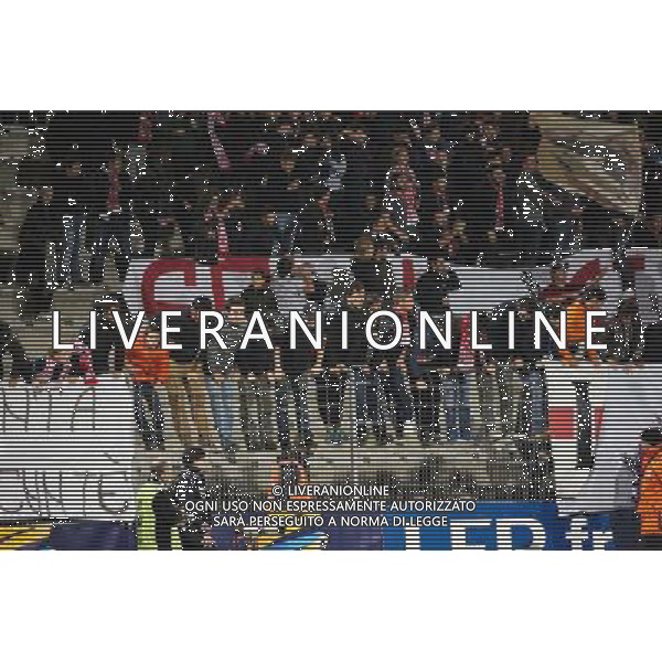Supporters Ajaccio - 17.12.2014 - Ajaccio / Paris Saint Germain - Coupe de la ligue - Photo : Jean Pierre Belzit / Icon Sport /AGENZIA ALDO LIVERANI SAS - ITALY ONLY - EDITORIAL USE ONLY