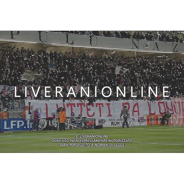 Supporters Ajaccio - 17.12.2014 - Ajaccio / Paris Saint Germain - Coupe de la ligue - Photo : Jean Pierre Belzit / Icon Sport /AGENZIA ALDO LIVERANI SAS - ITALY ONLY - EDITORIAL USE ONLY