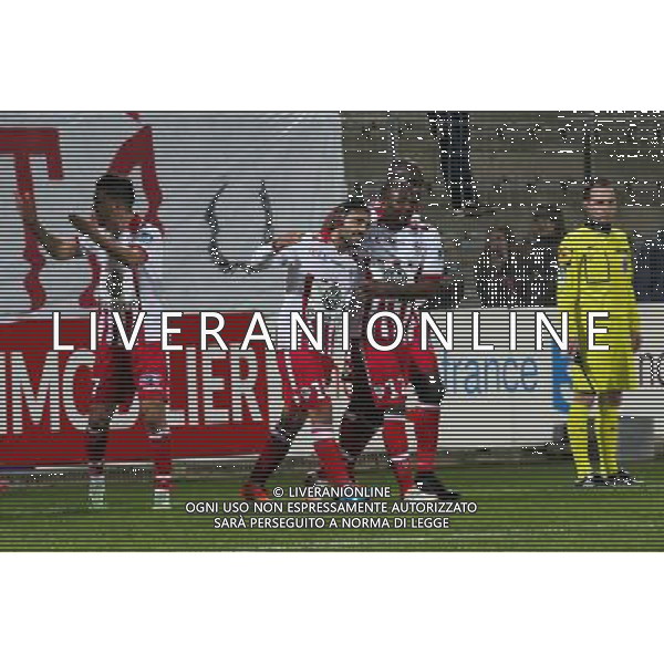Joie Ajaccio - 17.12.2014 - Ajaccio / Paris Saint Germain - Coupe de la ligue - Photo : Jean Pierre Belzit / Icon Sport /AGENZIA ALDO LIVERANI SAS - ITALY ONLY - EDITORIAL USE ONLY