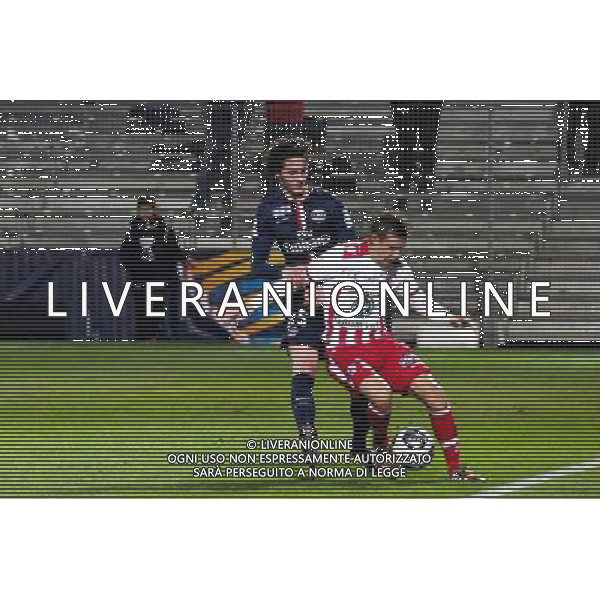 Adrien RABIOT / Paul BABILONI - 17.12.2014 - Ajaccio / Paris Saint Germain - Coupe de la ligue - Photo : Jean Pierre Belzit / Icon Sport /AGENZIA ALDO LIVERANI SAS - ITALY ONLY - EDITORIAL USE ONLY