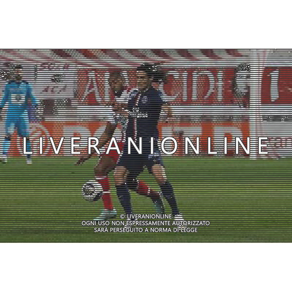 Edinson CAVANI - 17.12.2014 - Ajaccio / Paris Saint Germain - Coupe de la ligue - Photo : Jean Pierre Belzit / Icon Sport /AGENZIA ALDO LIVERANI SAS - ITALY ONLY - EDITORIAL USE ONLY