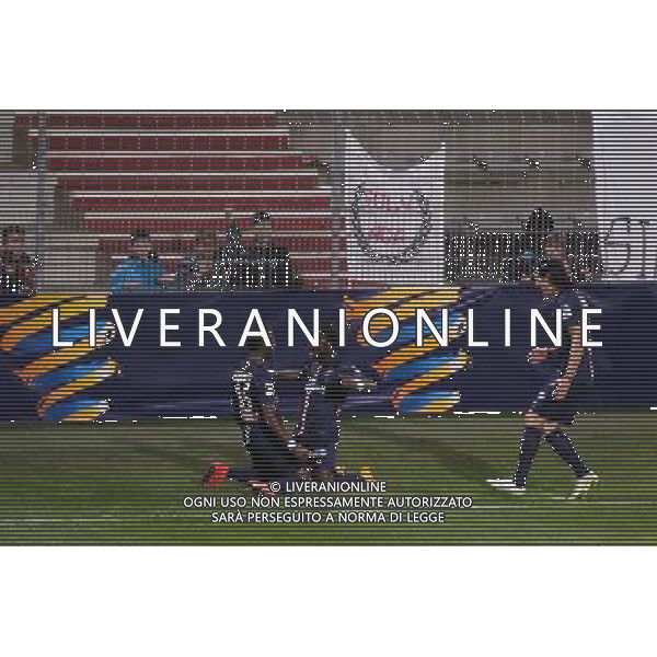 Joie Jean Christophe BAHEBECK / Serge AURIER - 17.12.2014 - Ajaccio / Paris Saint Germain - Coupe de la ligue - Photo : Jean Pierre Belzit / Icon Sport /AGENZIA ALDO LIVERANI SAS - ITALY ONLY - EDITORIAL USE ONLY