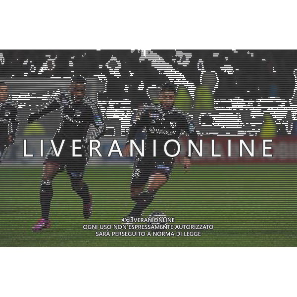 Alexandre LACAZETTE / Nabil FEKIR - 17.12.2014 - Lyon / Monaco - Coupe de la ligue - Photo : Jean Paul Thomas / Icon Sport /AGENZIA ALDO LIVERANI SAS - ITALY ONLY - EDITORIAL USE ONLY